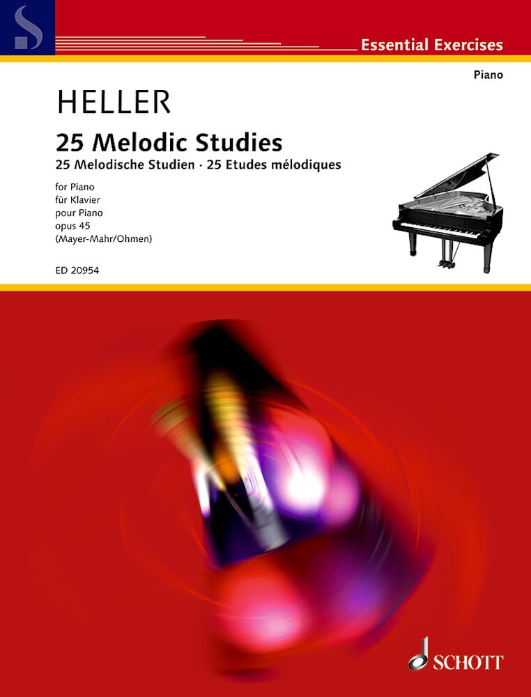 25 melodische Etüden: op. 45. Klavier. (Essential Exercises) Sheet Music