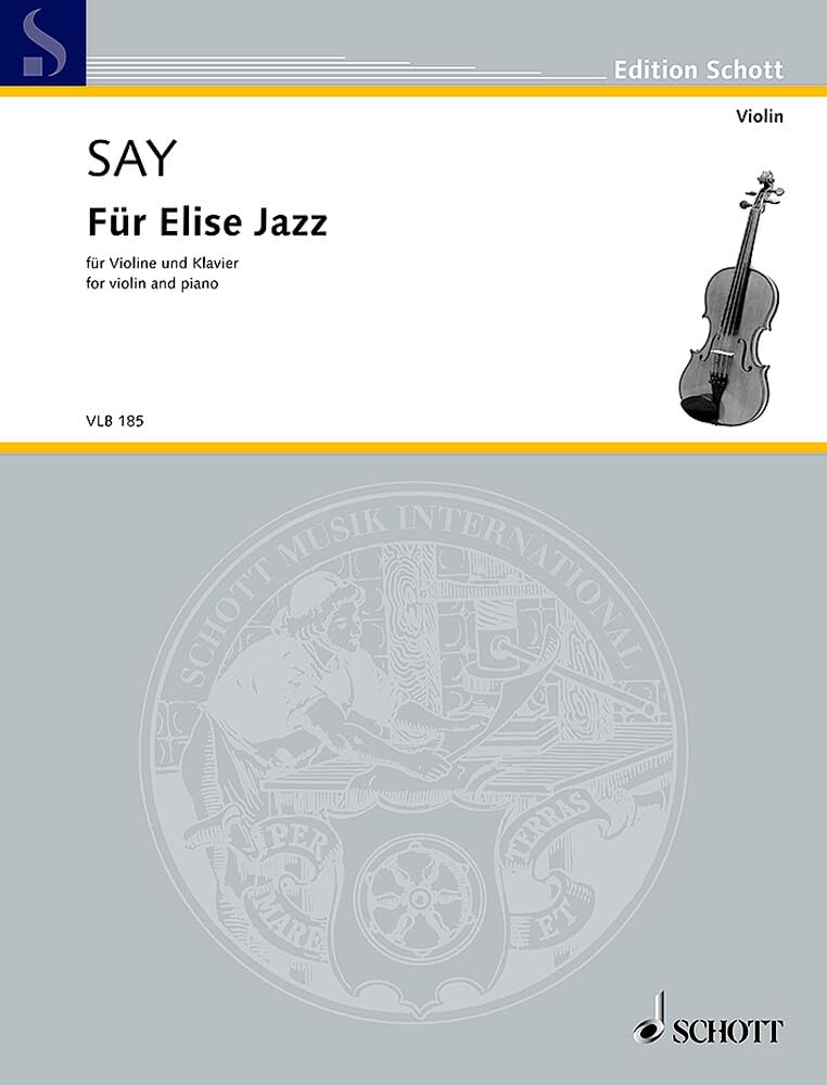 Für Elise Jazz: Violine und Klavier. (Edition Schott) Sheet Music