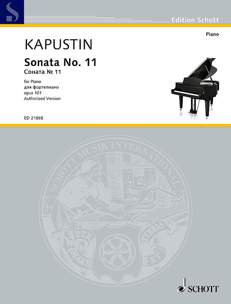 Sonata No. 11: op. 101. Klavier. (Edition Schott) Sheet Music
