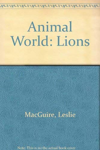 Lions (Animal World) Non-fiction