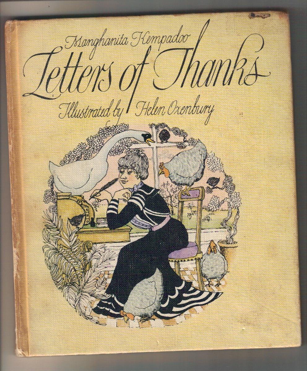 Letters of Thanks book