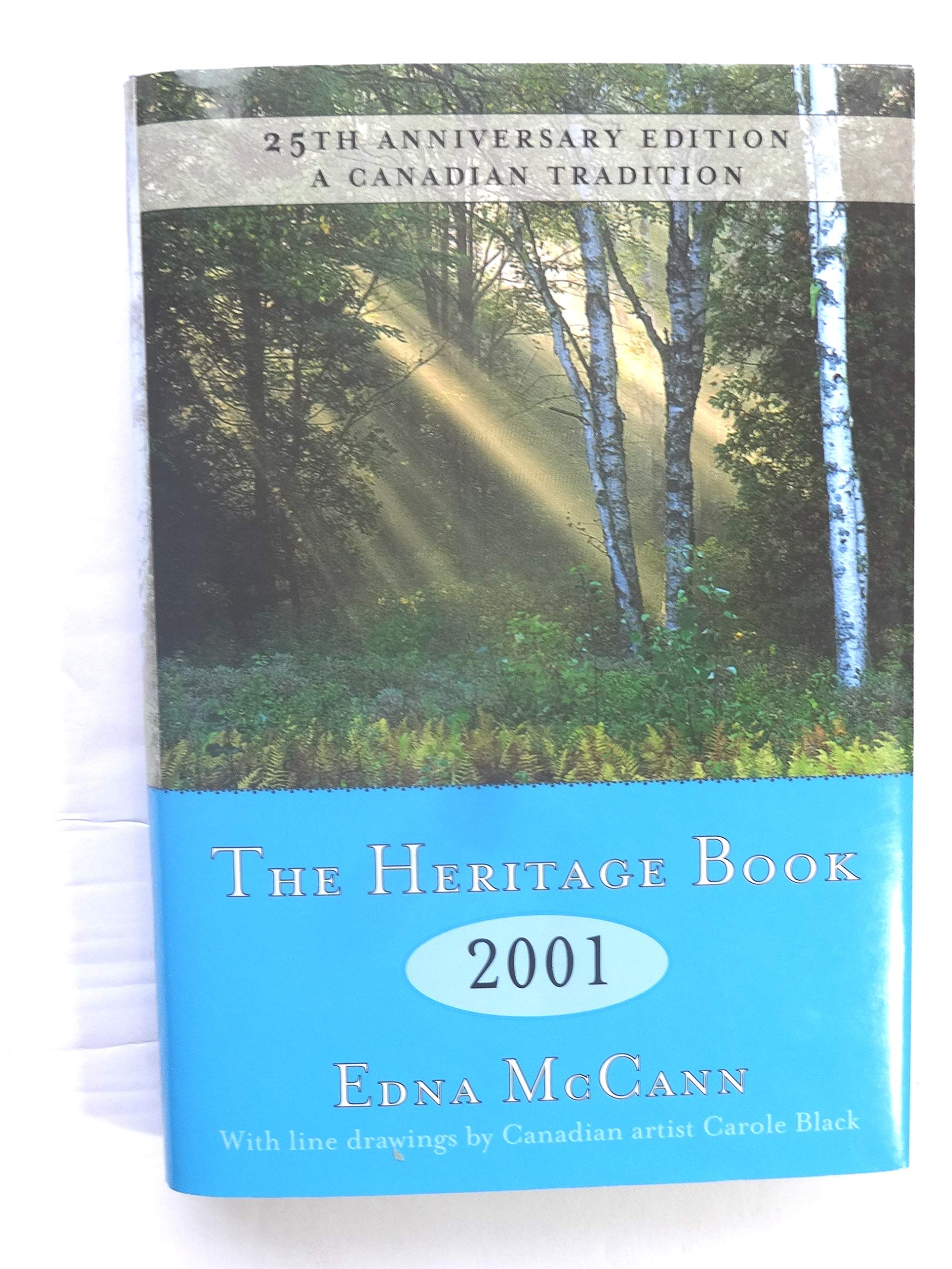 The Heritage Book 2001 - A Canadian Tradition - 25th Anniversary Edition Books