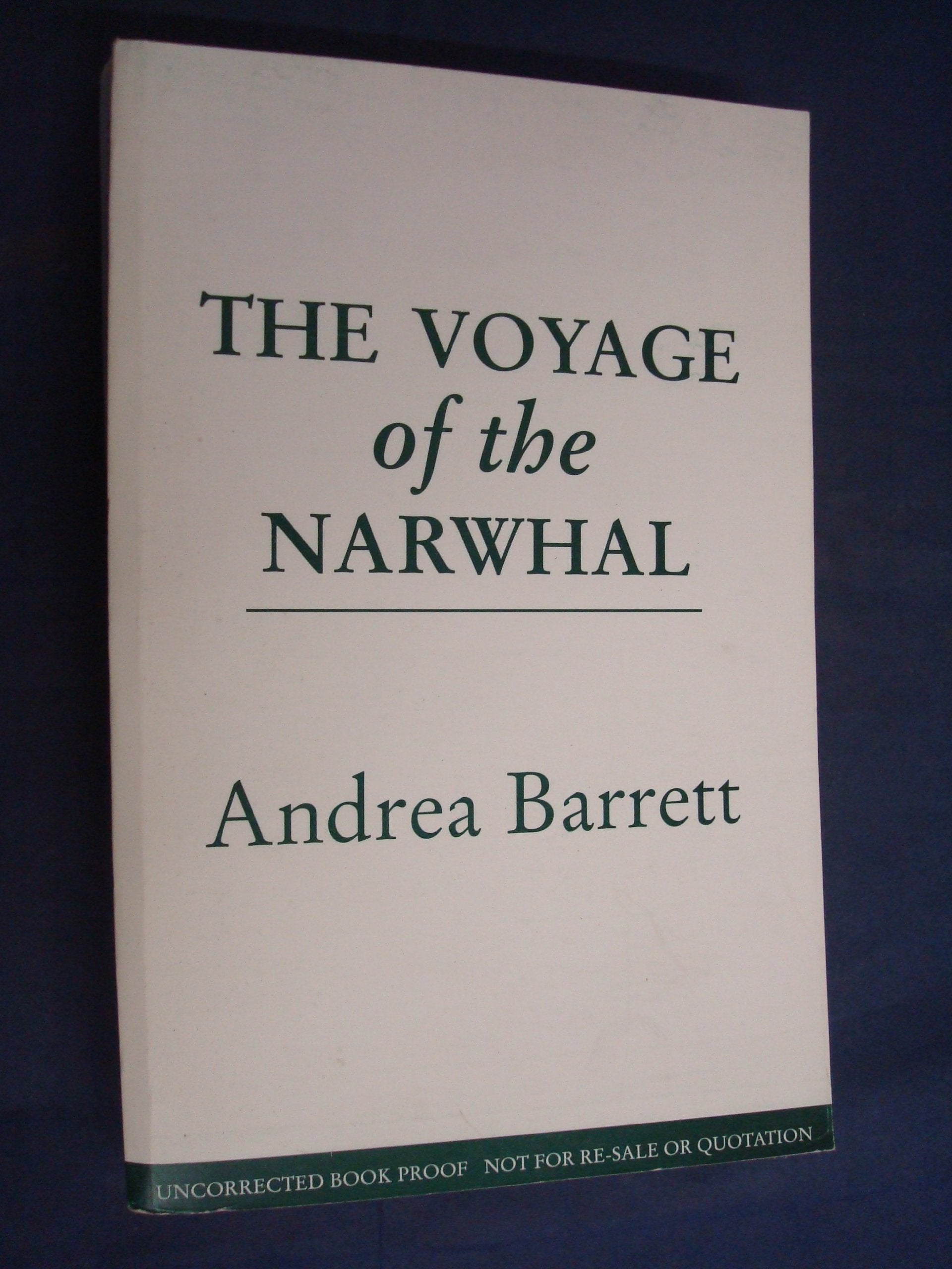 The Voyage of the Narwhal Contemporary literature