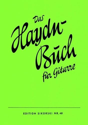 Das Haydn-Buch: 40 Solostücke von Franz Joseph Haydn. guitar. book
