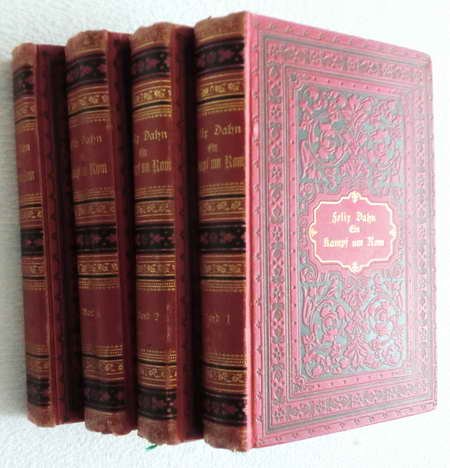 Ein Kampf um Rom Historischer Roman in vier Bänden. Band 1 - 4 Books