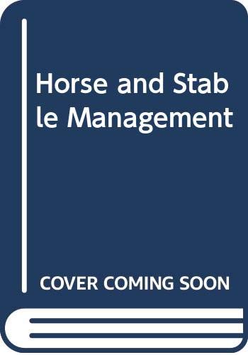 Horse and Stable Management Books