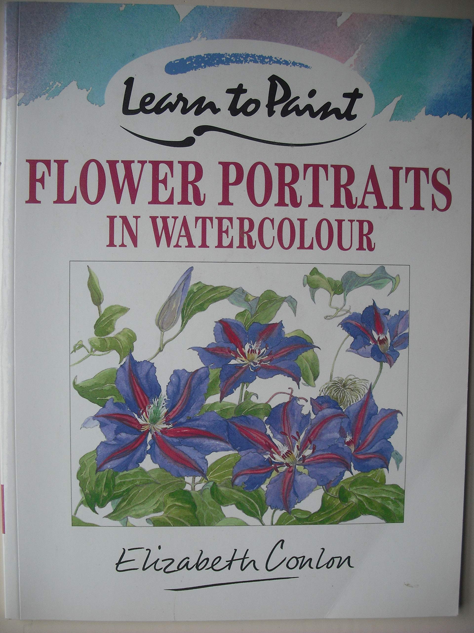 Flower Portraits in Watercolour book