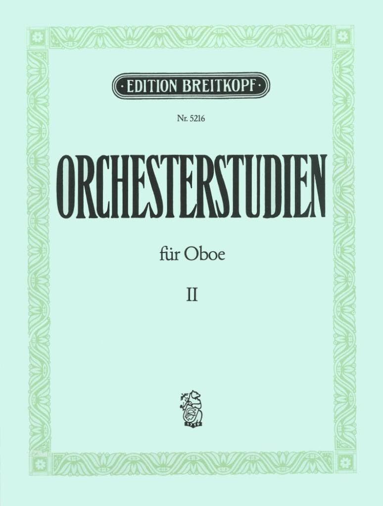 Orchesterstudien für Oboe Heft 2 (EB 5216) Sheet Music