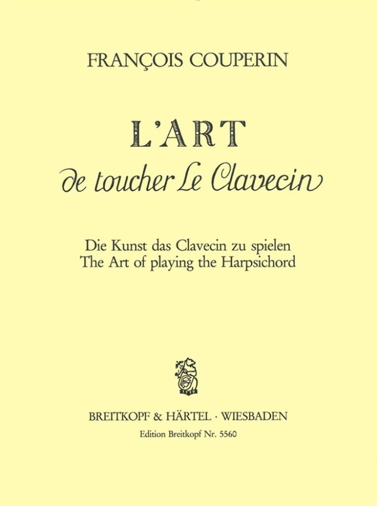 L'Art de Toucher le Clavecin (EB 5560) Arts & Music