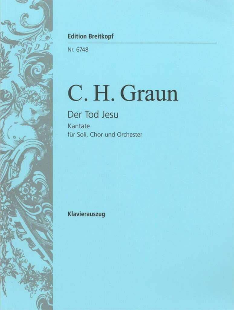 Der Tod Jesu - Kantate - Klavierauszug (EB 6748) Sheet Music