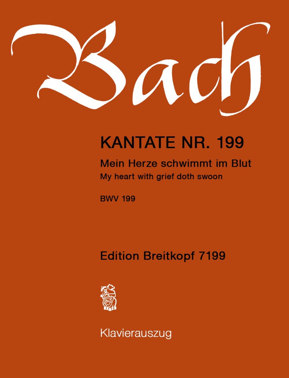 Kantate 199 mein herze book