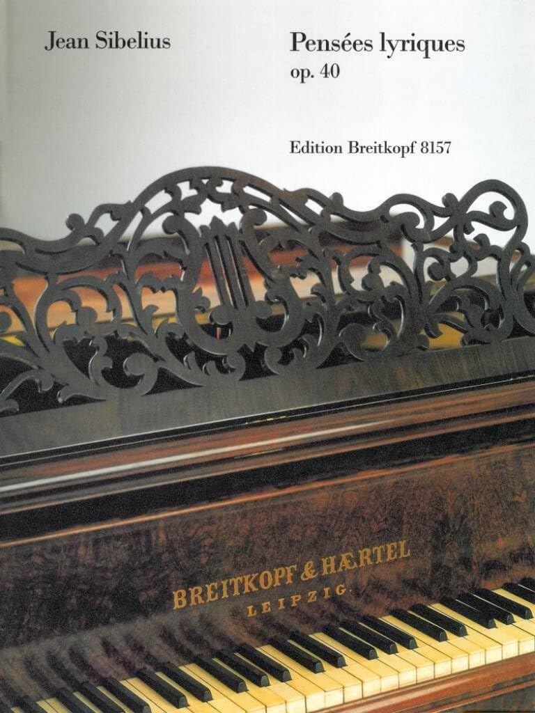 Pensées lyriques op. 40 für Klavier - Breitkopf Urtext (EB 8157) Sheet Music