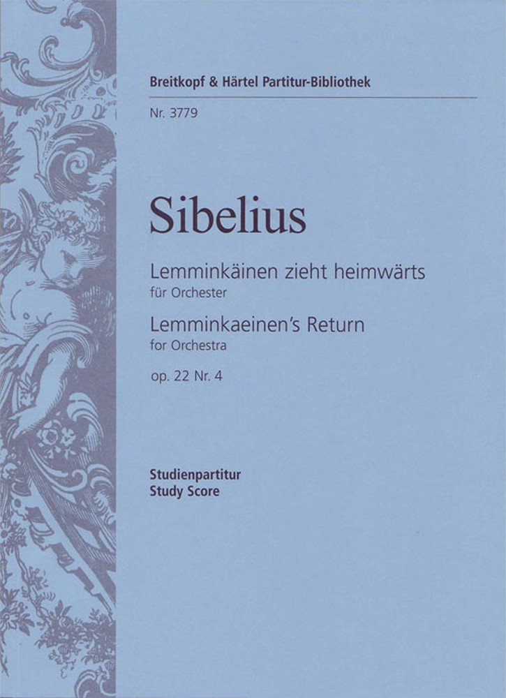 Lemminkäinen in Tuonela op. 22/3 - Lemminkäinen-Suite Nr. 3 - Studienpartitur (PB 3778) Sheet Music