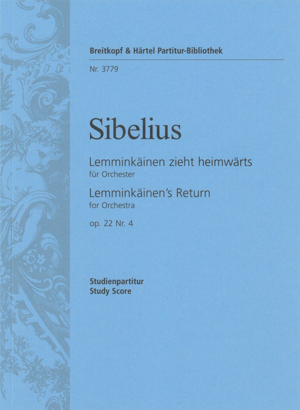 Lemminkäinen zieht heimwärts op. 22/4 - Lemminkäinen-Suite Nr. 4 - Studienpartitur (PB 3779) Sheet Music