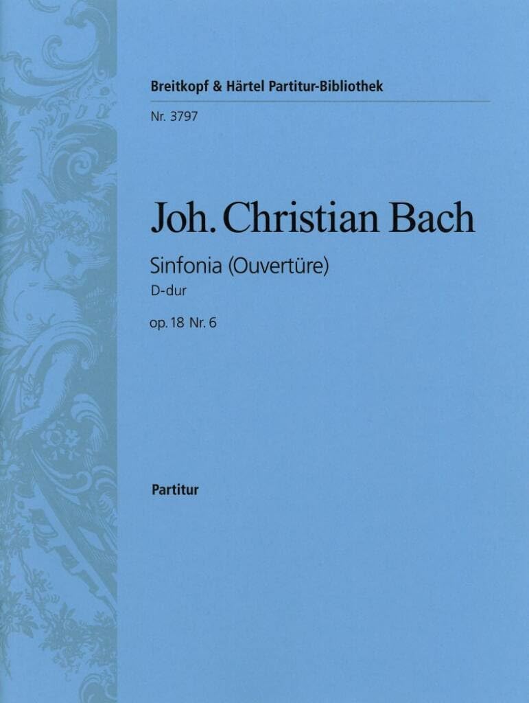 SINFONIA D-DUR OP. 18/6 ORCHESTRE Sheet Music