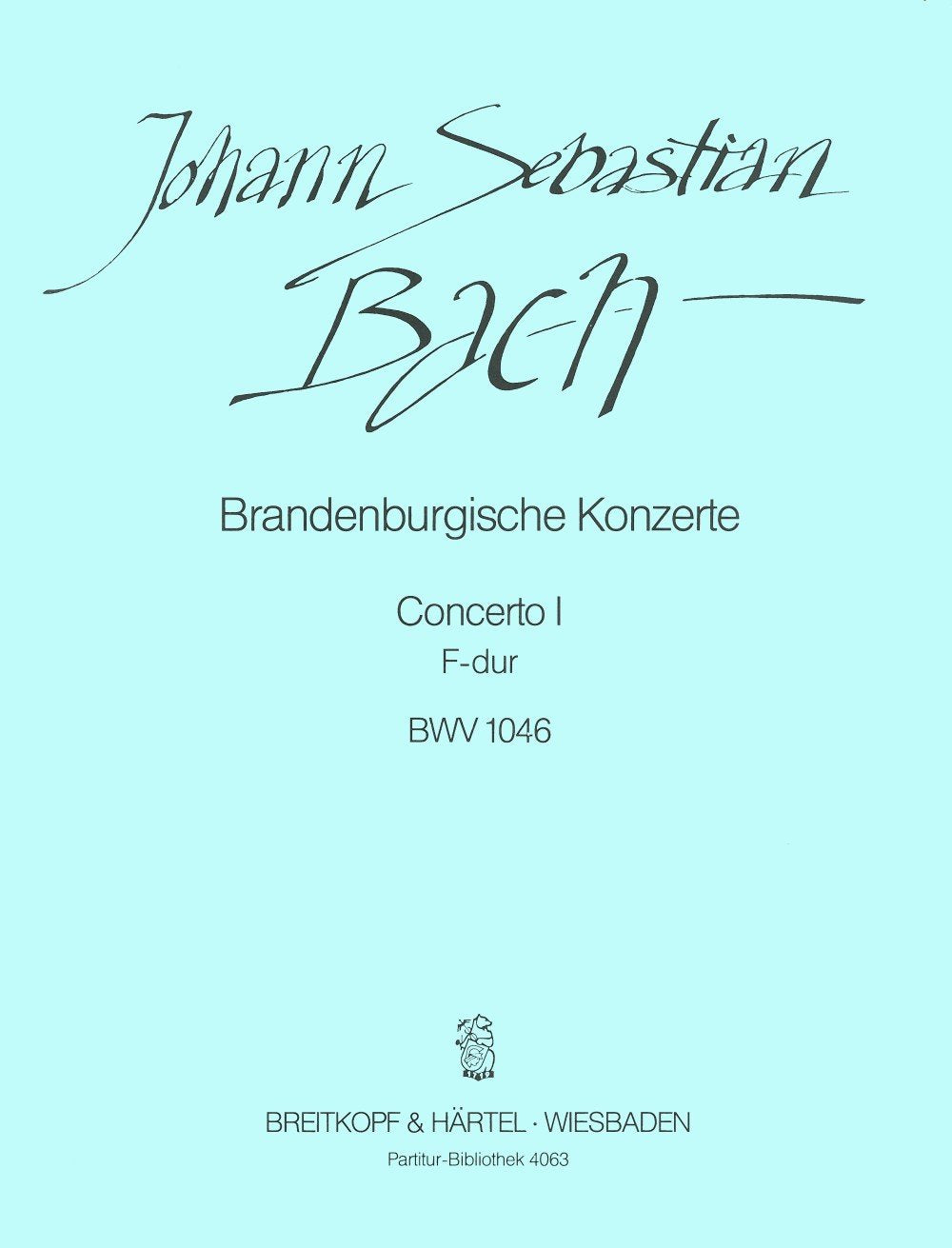 BRANDENBURG. KONZ. 1 F BWV1046 ORCHESTRE Sheet Music