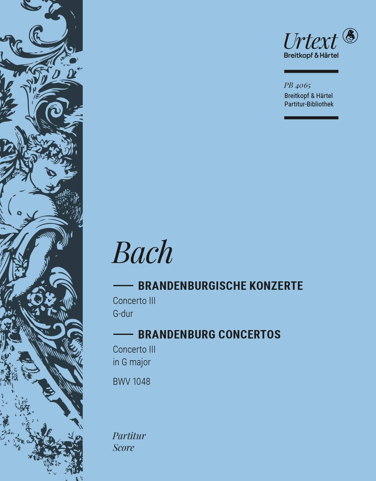 BRANDENBURG. KONZ. 3 G BWV1048 ORCHESTRE Sheet Music
