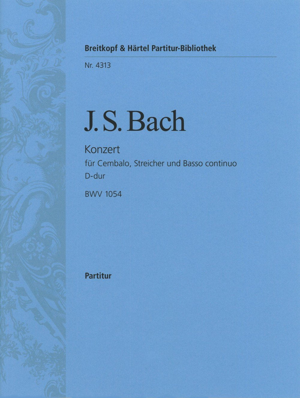 CEMBALOKONZERT D-DUR BWV 1054 Sheet Music