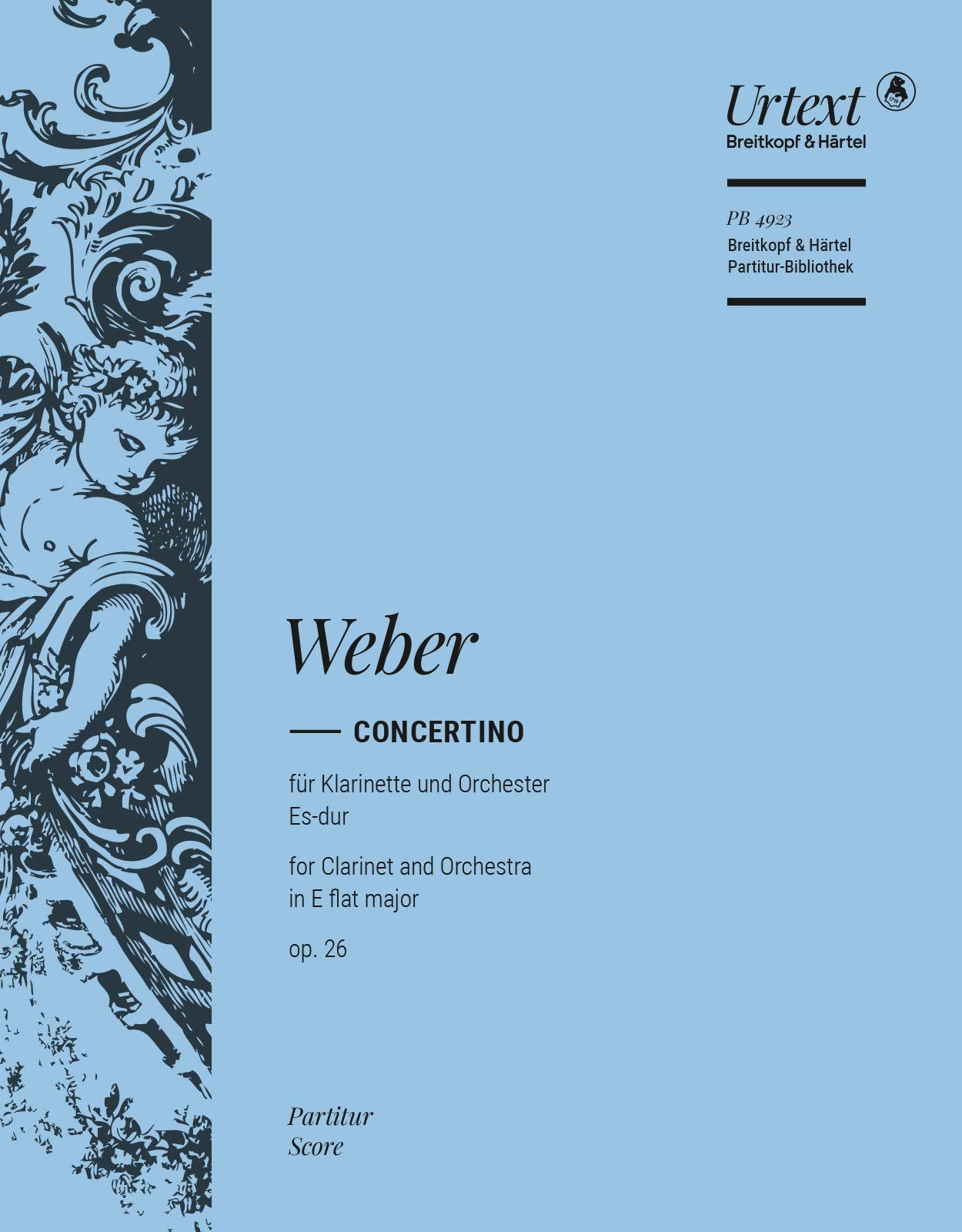 CONCERTINO ES-DUR OP. 26 CLARINETTE Sheet Music