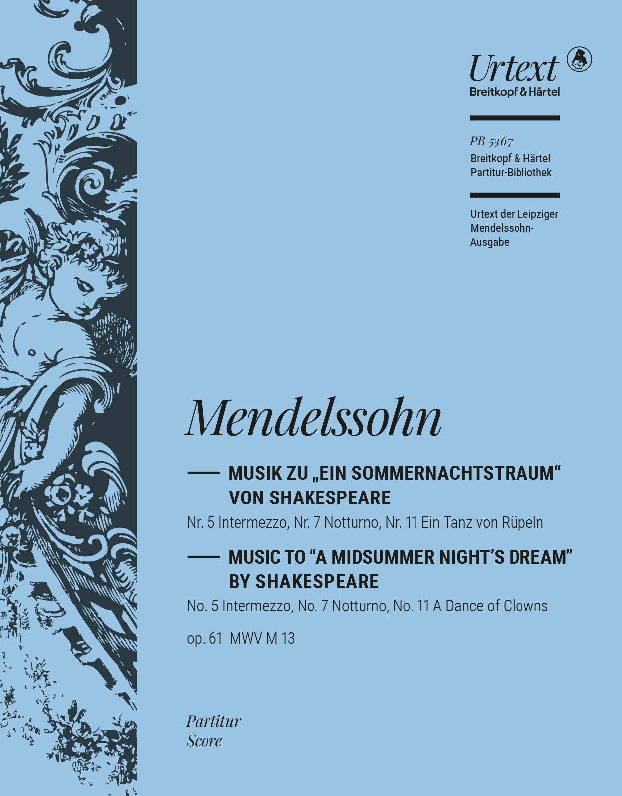Intermezzo u.a. op. 61/5,7,11 orchestre book