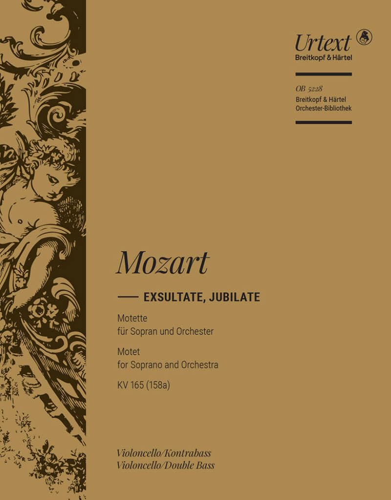 EXSULTATE, JUBILATE KV 165 Arts & Music