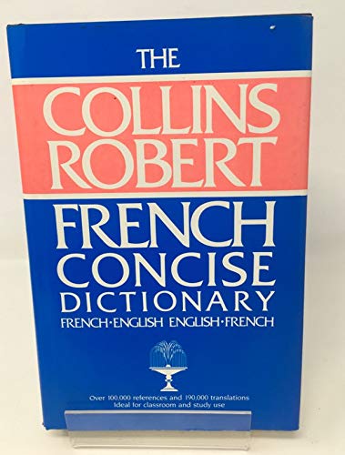 Collins Robert Concise French-English English-French Dictionary Foreign Languages ​​& Dictionaries