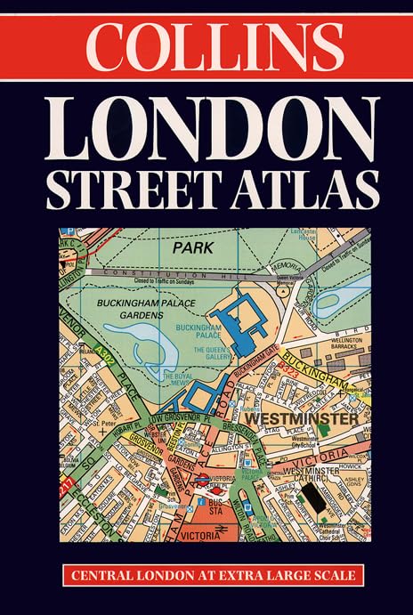 Collins London Street Atlas book