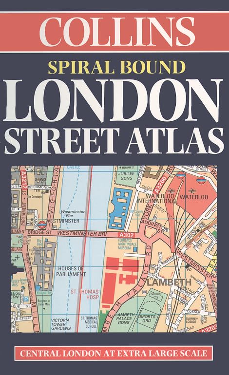 Collins London Street Atlas book