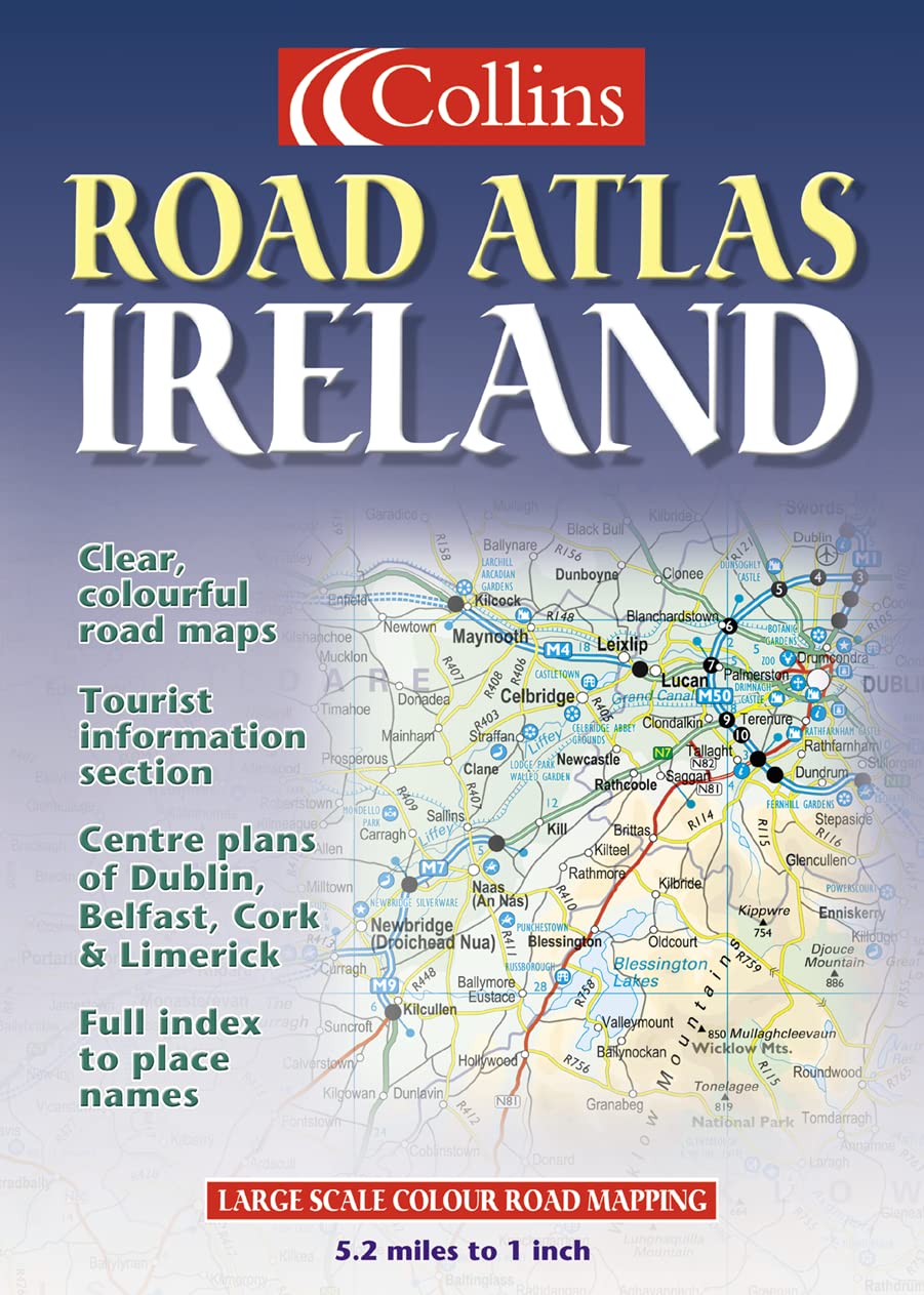 Road Atlas Ireland Leisure, Home & Garden