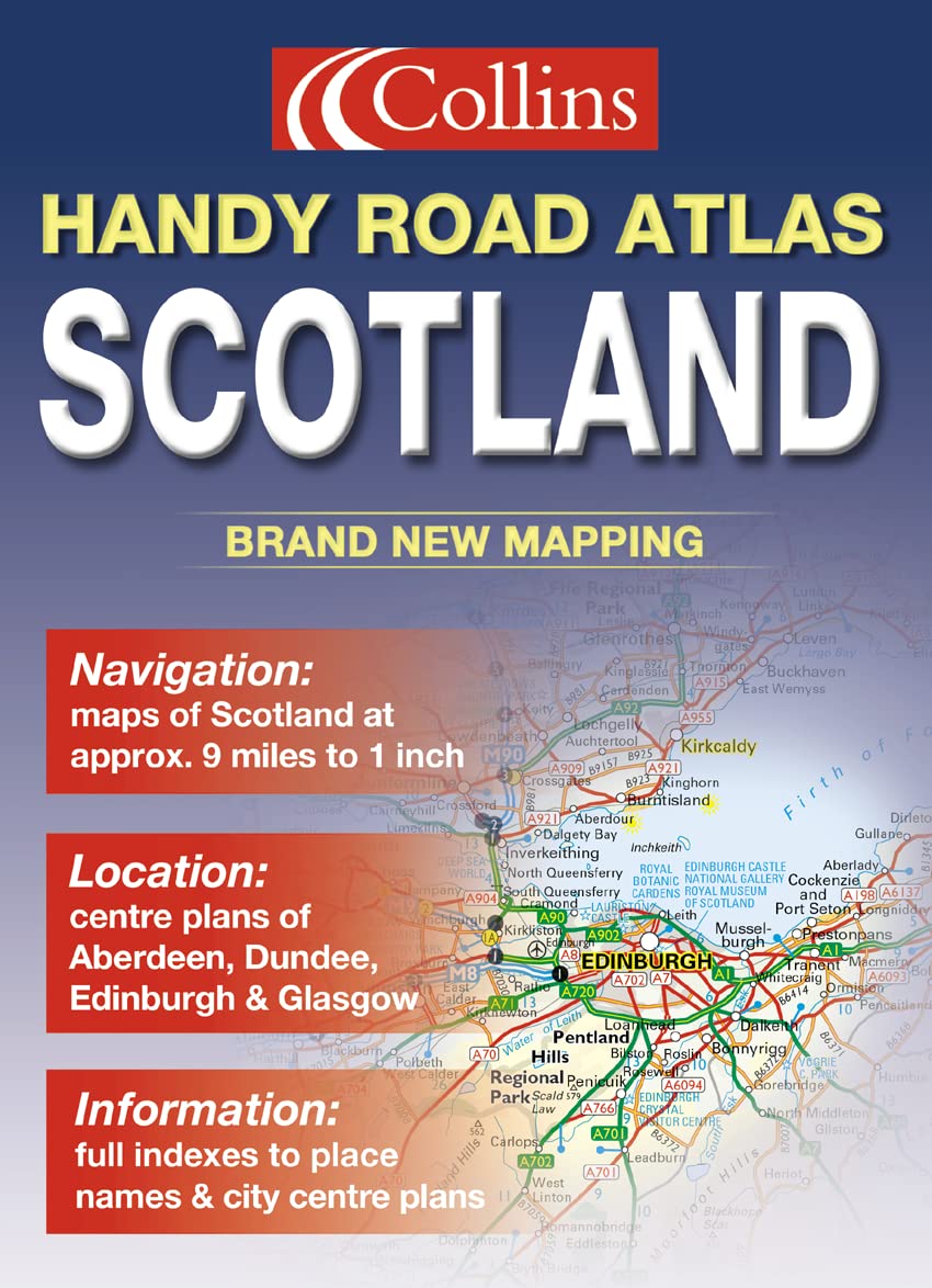Handy Road Atlas Scotland book
