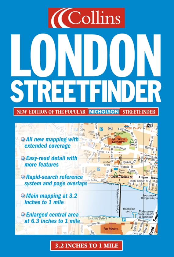 London Streetfinder Atlas Leisure, Home & Garden