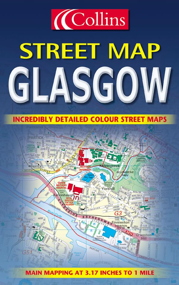 Product Image: Glasgow Colour Street Map