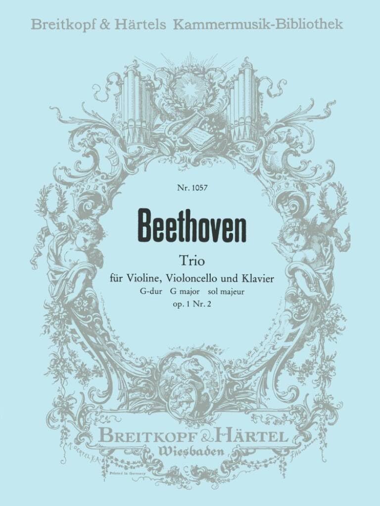 Klaviertrio G-dur op. 1/2 (KM 1057) Sheet Music