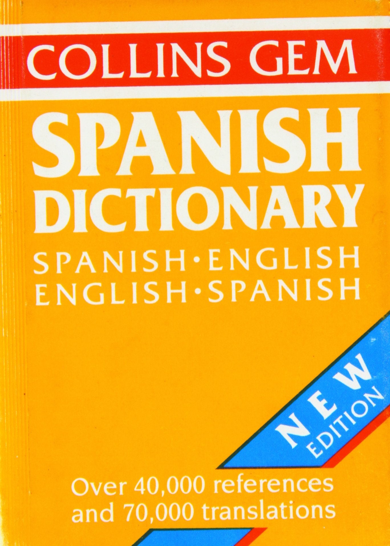 Spanish-English, English-Spanish Dictionary (Gem Dictionaries) Foreign Languages ​​& Dictionaries