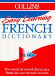 Collins Easy Learning French Dictionary Foreign Languages ​​& Dictionaries