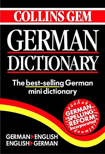 Collins Gem German Dictionary General education Books