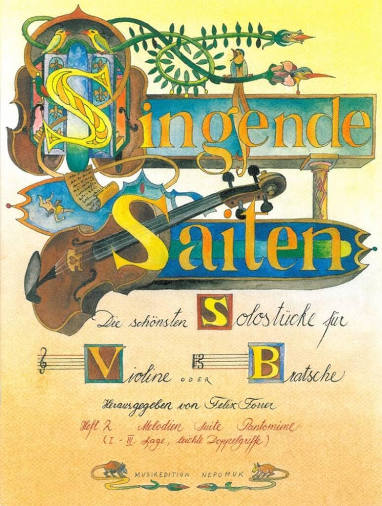Singende Saiten, für Violine (Viola).Vol.2 Sheet Music