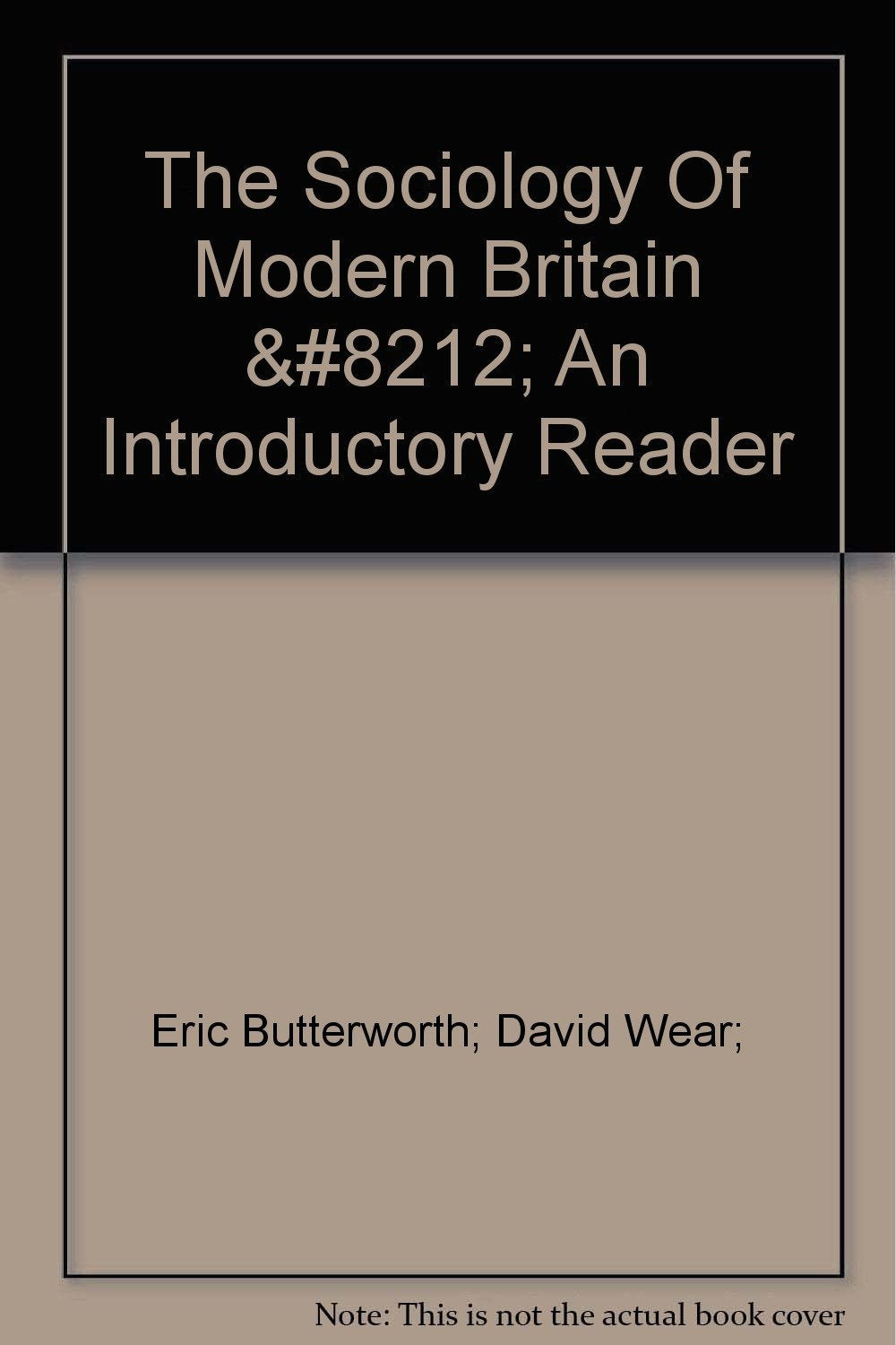Sociology of Modern Britain Books