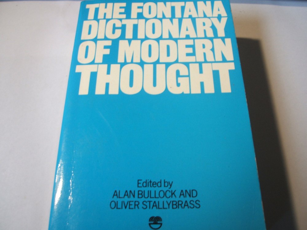 Fontana Dictionary of Modern Thought, The book