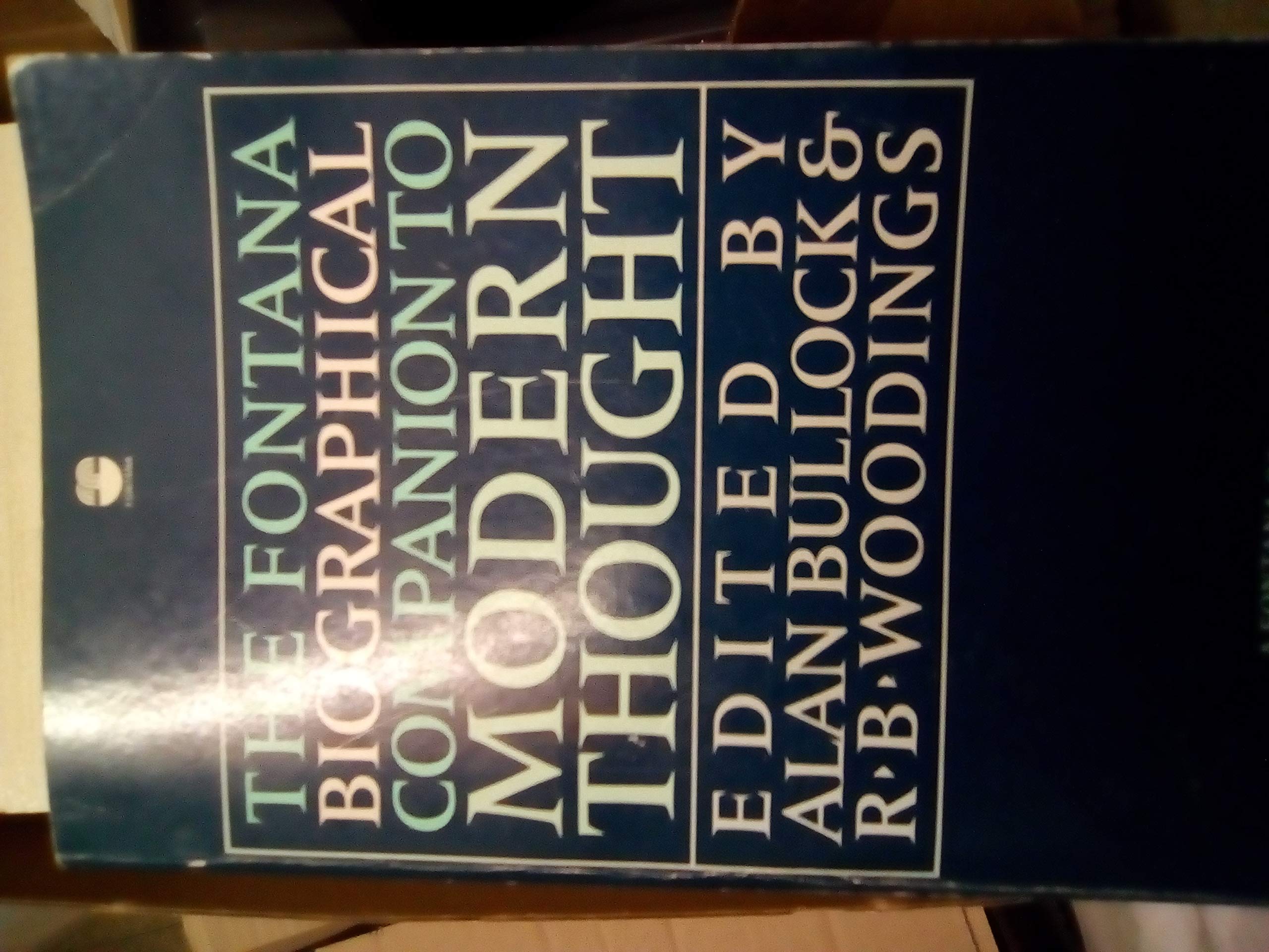 Fontana Biographical Companion to Modern Thought book
