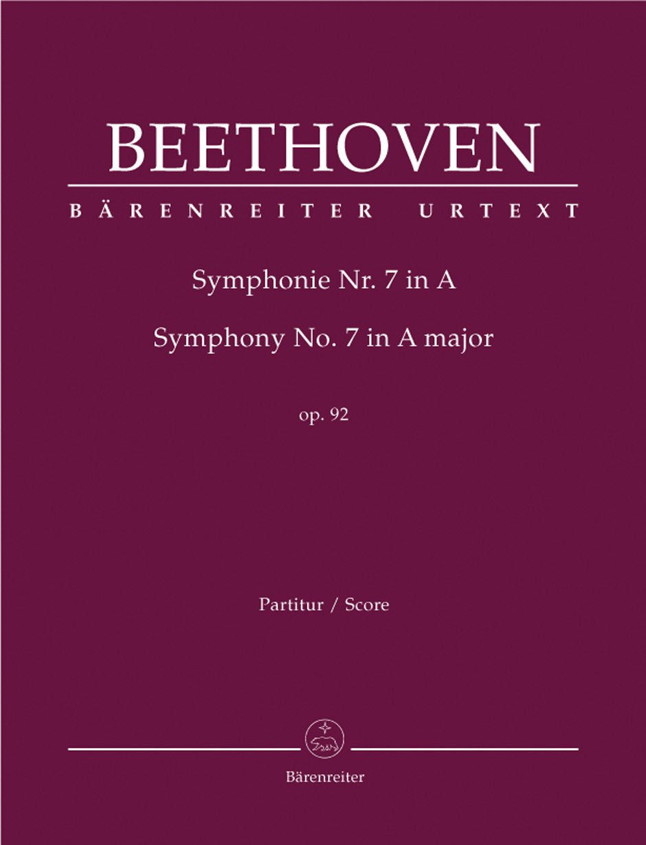 Symphony No.7 in A major Op.92 (Full Score) Sheet Music