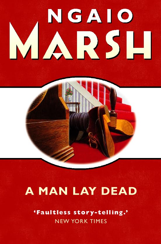 A Man Lay Dead book