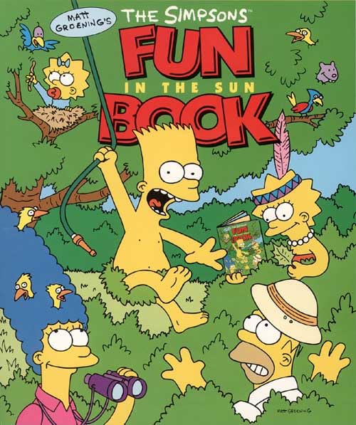 The Simpsons Fun in the Sun Book Humour & Satire