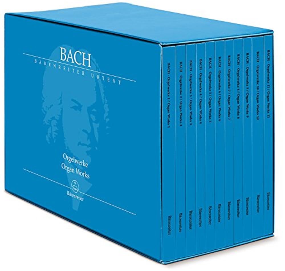 Bach, Johann Sebastian (1685-1750) Orgelwerke. Band 1-11 (im Schuber) (Bärenreiter Urtext) Sheet Music