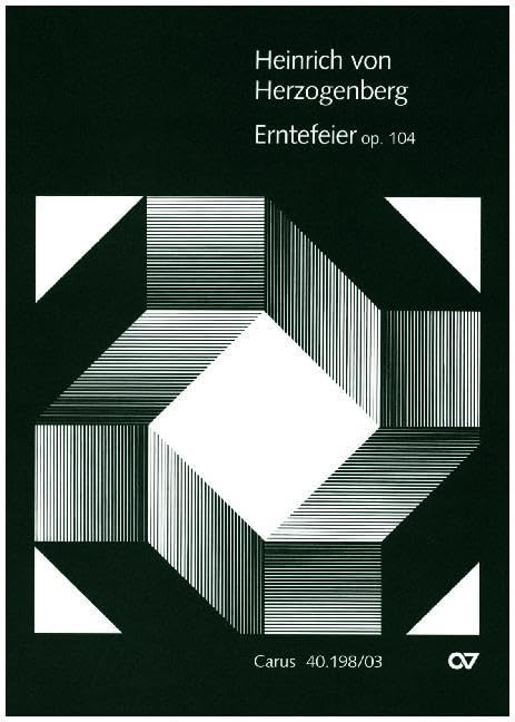 Erntefeier, Klavierauszug Sheet Music