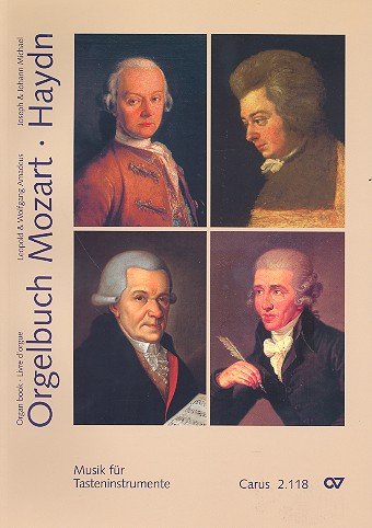 Orgelbuch Mozart/Haydn: Musik für Tasteninstrumente. Einfacher bis mittlerer Schwierigkeitsgrad Sheet Music
