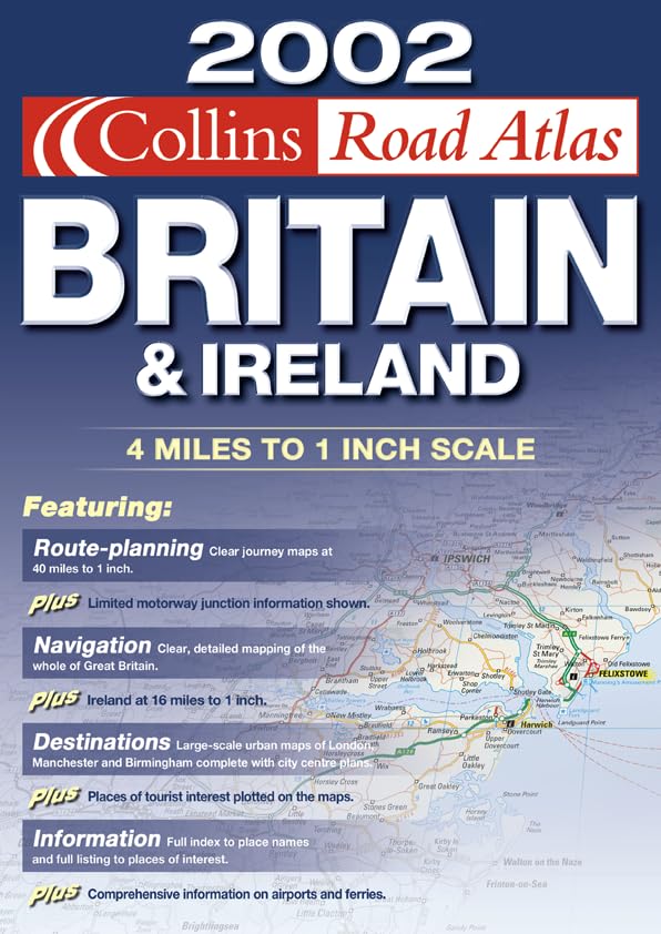 Road Atlas Britain And Ireland Leisure, Home & Garden