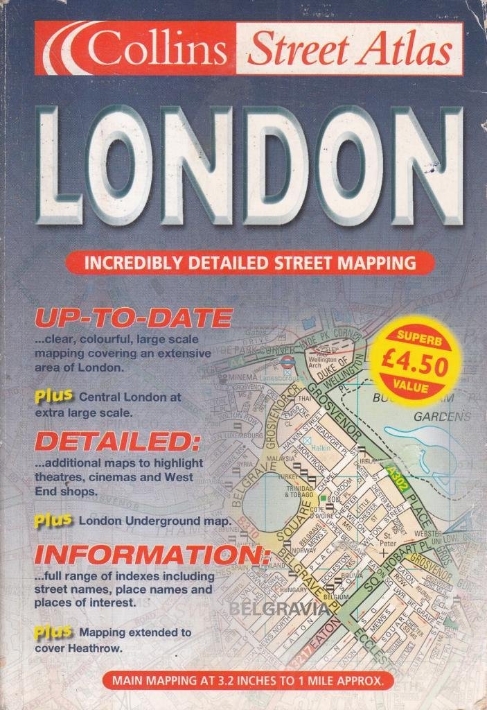 London Street Atlas: Small (Collins street atlas) Leisure, Home & Garden