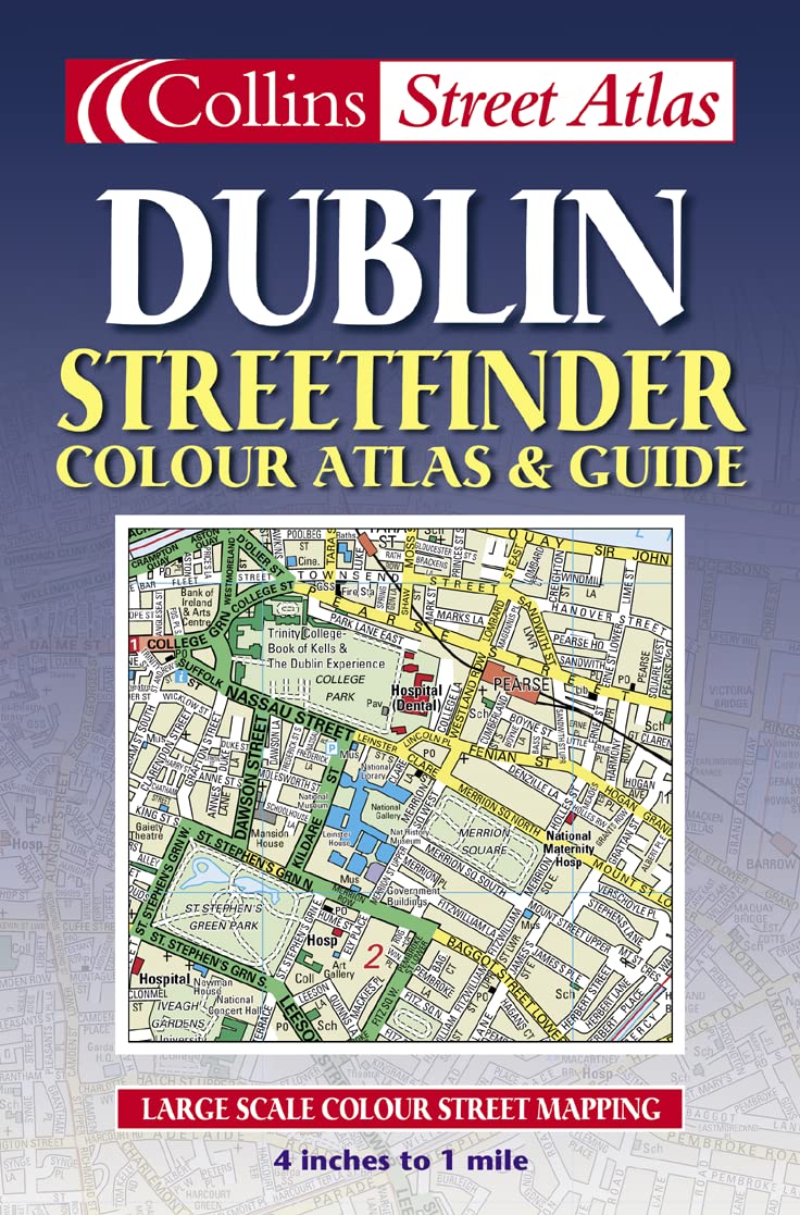 Dublin Streetfinder Colour Atlas and Guide Leisure, Home & Garden