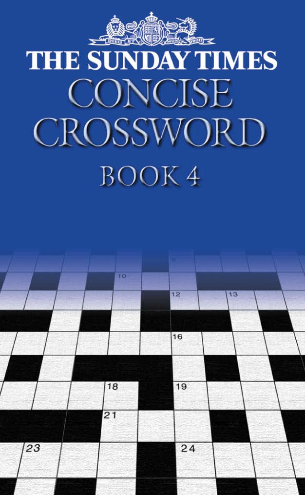 The Sunday Times Concise Crossword Book 4 Lifestyle